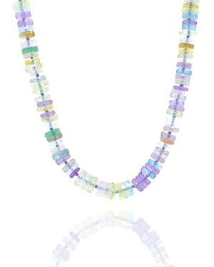C. Grassi Faceted Gemstone Necklaces - Blue