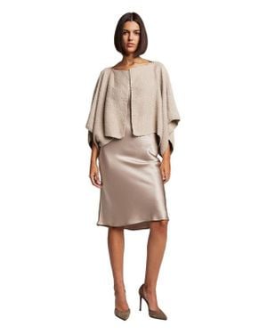 Voz Textured Cotton Bolero - Natural