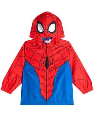 Marvel Spider- Hooded Windbreaker - Red
