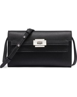 DKNY Bryar Wallet On A String - Black