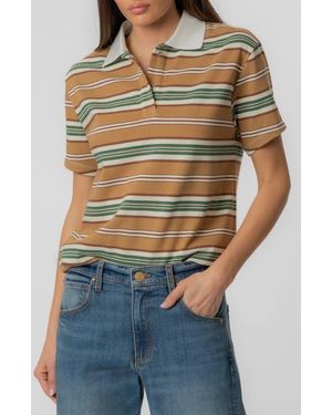 Kut From The Kloth Livvy Stripe Polo - Multicolor