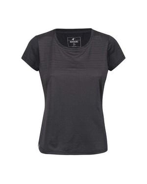 Regatta Horizontal Stripe Regular T-Shirt - Black