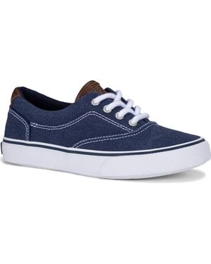 Sperry Top-Sider Kids' Cvo Striper Ii Canvas Sneaker - Blue