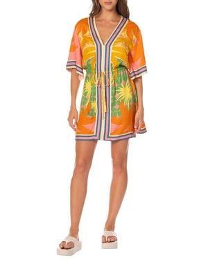 Maaji Solar Bliss Enjolia Cover-Up Dress - Orange