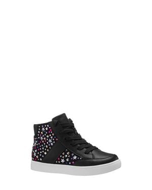 Nina Kids' Kala High Top Sneaker - Black