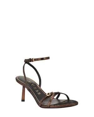 Guess Connee Ankle Strap Sandal - White