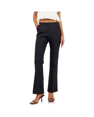 Endless Rose Slim Fit Pants - Blue
