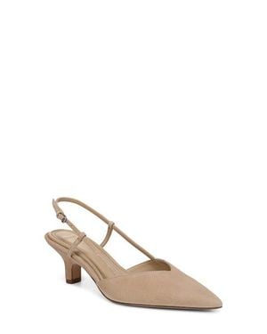 Vince Levvy Slingback Pump - Natural