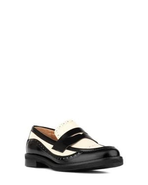 Embassy London USA Angelina Penny Loafer - Black