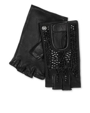 Philipp Plein Gloves - Black