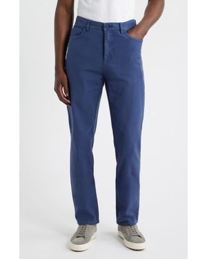 Johnston & Murphy Xc Flex Stretch Five-Pocket Pants - Blue