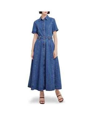 FREEMARKET Denim Maxi Dress - Blue