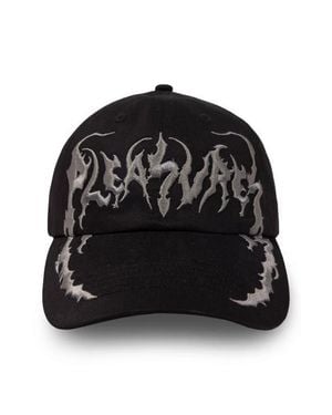 Pleasures Claws Embroidered Adjustable Baseball Cap - Black