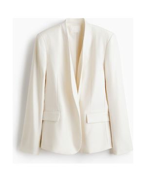 H&M Oversized Blazer - White