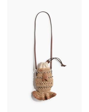 H&M Fish-Shaped Crossbody Bag - White