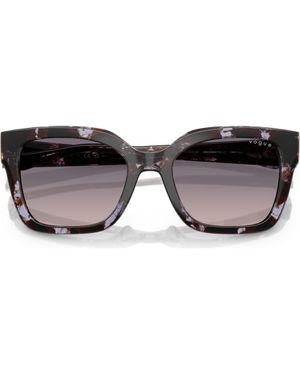 Vogue 54Mm Polarized Square Sunglasses - Brown