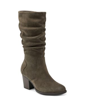 Earth Vine Slouch Boot - Green