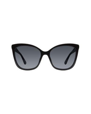 Stuart Weitzman 56Mm Gradient Butterfly Sunglasses - Black