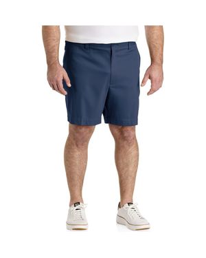 Oak Hill by DXL Big & Tall Tech Shorts - Blue