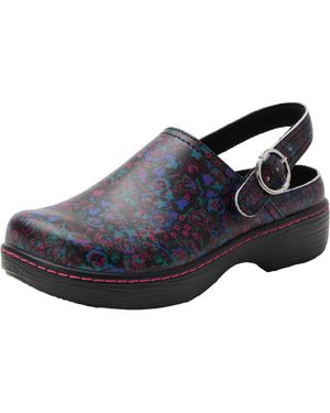 Alegria By Pg Lite Olie Slingback Clog - Blue