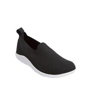 Comfortview The Ivan Arch Slip On Flat - Black