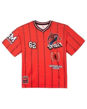 Marvel Spider- Athletic Short Sleeve Tee - Red