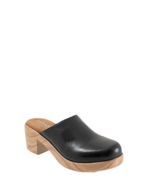 Softwalk Felida Platform Mule - Black