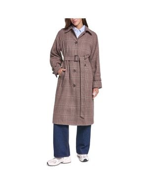 Levi's Belted Longline Coat - Brown