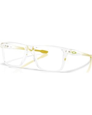 Oakley 48Mm Rectangle Optical Glasses - Metallic