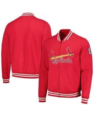 '47 St. Louis Cardinals Wax Pack Pro Camden Full-Zip Track Jacket - Red
