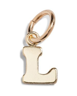 Nashelle Initial Charm - Natural