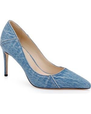 L'Agence Maelle Pointed Toe Pump - Blue
