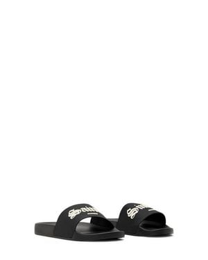 AllSaints Saint Slide Sandal - Black