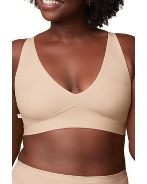 HARPER WILDE Bliss Plunge Adjustable Bralette - Brown