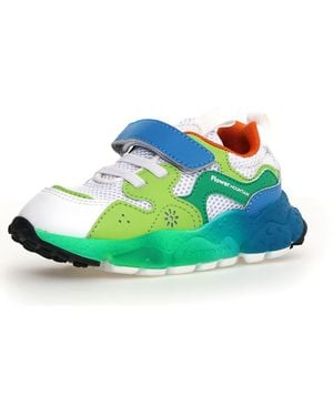 Flower Mountain Yamano 3 Junior Sneaker - Blue