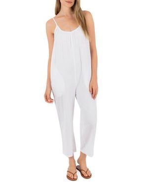 Hurley New Heights Jumpsuit - White