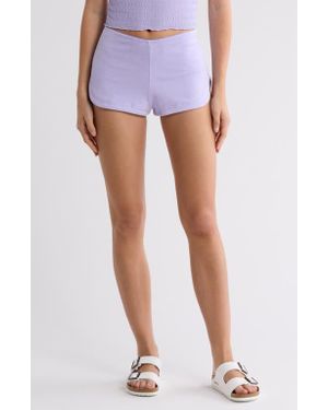 Florence By Mills French Terry Shorts - Purple