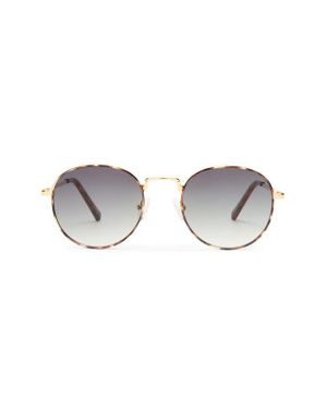Le Specs Lost Legacy 51Mm Gradient Round Sunglasses - Multicolor