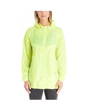 Modern Eternity Maternity 3-In-1 Waterproof Maternity Windbreaker - Yellow