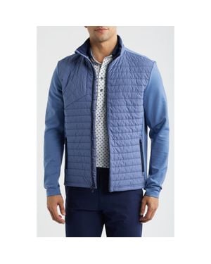 Greyson Yukon Mixed Media Jacket - Blue