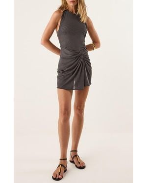 ViX Mila Cover-Up Dress - Gray
