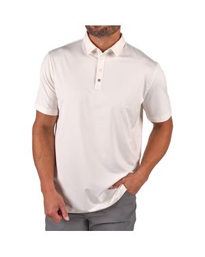 Black Clover Crockett Polo - White