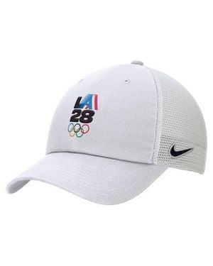 Nike La28 Summer Olympics Club Trucker Adjustable Hat - Metallic