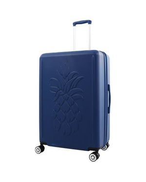 Tommy Bahama 30 Hardside Spinner Luggage With 3D Pineapple - Blue