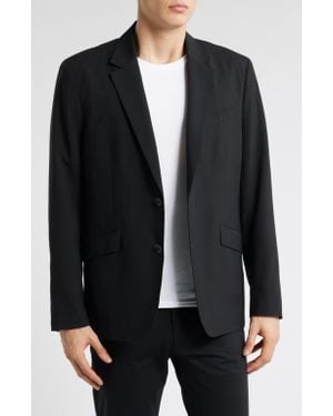 Rag & Bone Butler Wool Blend Ripstop Sport Coat - Black
