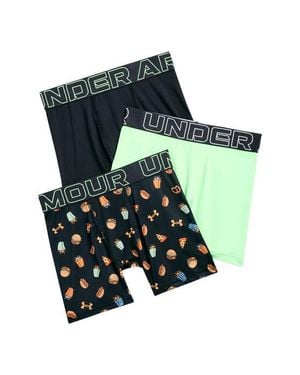 Under Armour Kids' Performance Tech 3-Pack Assorted Boxer Briefs - Multicolor