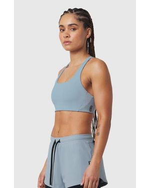 ASRV Lycra Hybrid Sports Bra - Blue