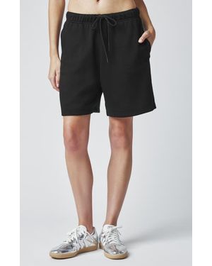 Florence By Mills Cozy Crush Boyfriend Shorts - Black