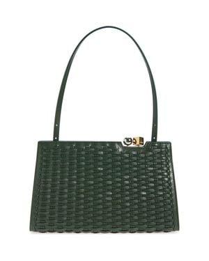 Jacquemus La Pochette Salon Leather Handbag - Green