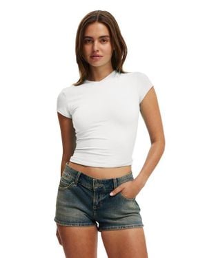 Cotton On All Day V Neck Tee - White